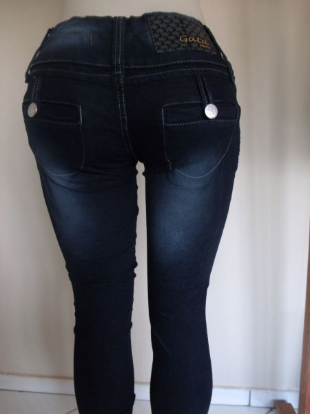 CALÇA JEANS ESCURO